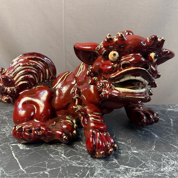 Vintage Ceramic Chinese Foo Dog